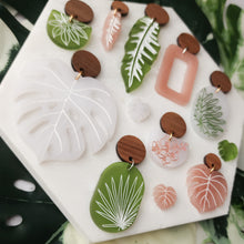 Load image into Gallery viewer, Matte Olive Small Hoops