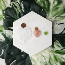 Load image into Gallery viewer, Mini Monstera Studs