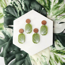 Load image into Gallery viewer, Palm Leaf Dangles
