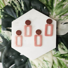 Load image into Gallery viewer, Rectangle Rainforest Dangles