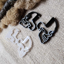 Load image into Gallery viewer, Anatomical Skull Hoops