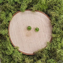 Load image into Gallery viewer, Moss Dome Studs