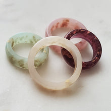 Load image into Gallery viewer, Luminous Rings with Gold Flake