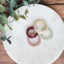 Load image into Gallery viewer, Luminous Rings with Gold Flake