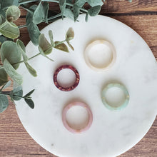 Load image into Gallery viewer, Luminous Rings with Gold Flake