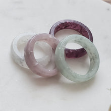 Load image into Gallery viewer, Luminous Rings with Silver Flake