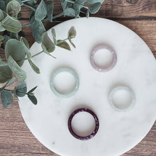 Load image into Gallery viewer, Luminous Rings with Silver Flake