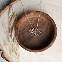 Load image into Gallery viewer, Lowercase Initial Pendant - Sterling Silver