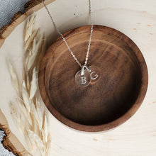 Load image into Gallery viewer, Uppercase Initial Pendant - Sterling Silver