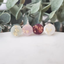 Load image into Gallery viewer, Luminous Studs with Gold Flake