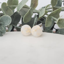 Load image into Gallery viewer, Luminous Studs with Gold Flake