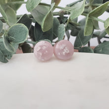 Load image into Gallery viewer, Luminous Studs with Silver Flake