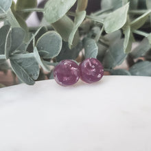 Load image into Gallery viewer, Luminous Studs with Silver Flake