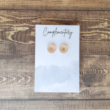 Load image into Gallery viewer, Coral Sea Glass Studs - Vacay