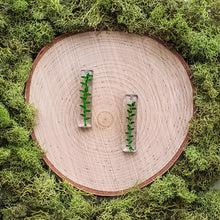 Load image into Gallery viewer, Vine Rectangle Dangles