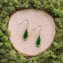 Load image into Gallery viewer, Spruce Tear Drop Dangles
